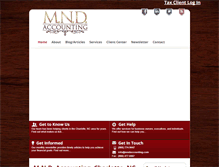 Tablet Screenshot of mndaccounting.com